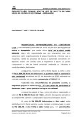 Acordo Judicial - bem não apreendido - MODELO COM MULTA.doc